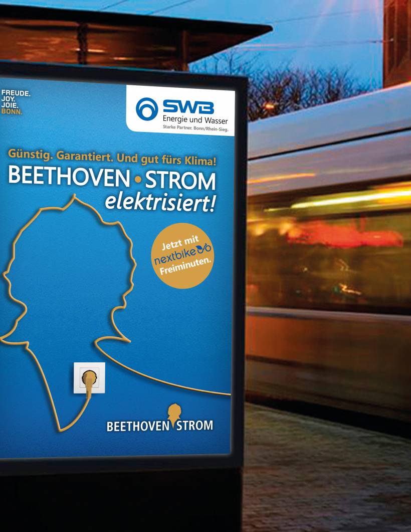 SWB BeethovenStrom Citylightposter
