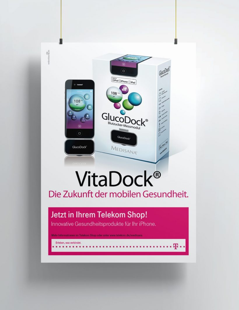 Medisana Plakat VitaDock