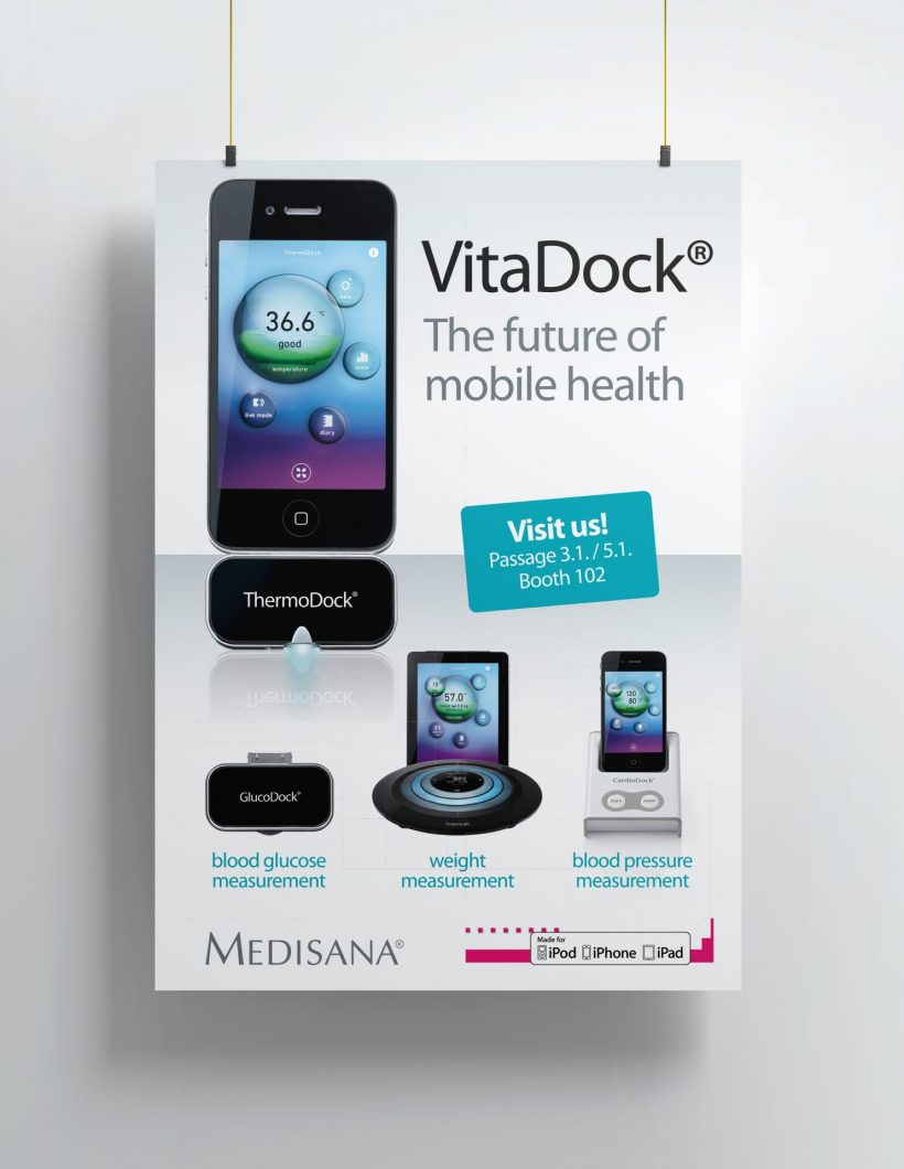 Medisana Plakat VitaDock